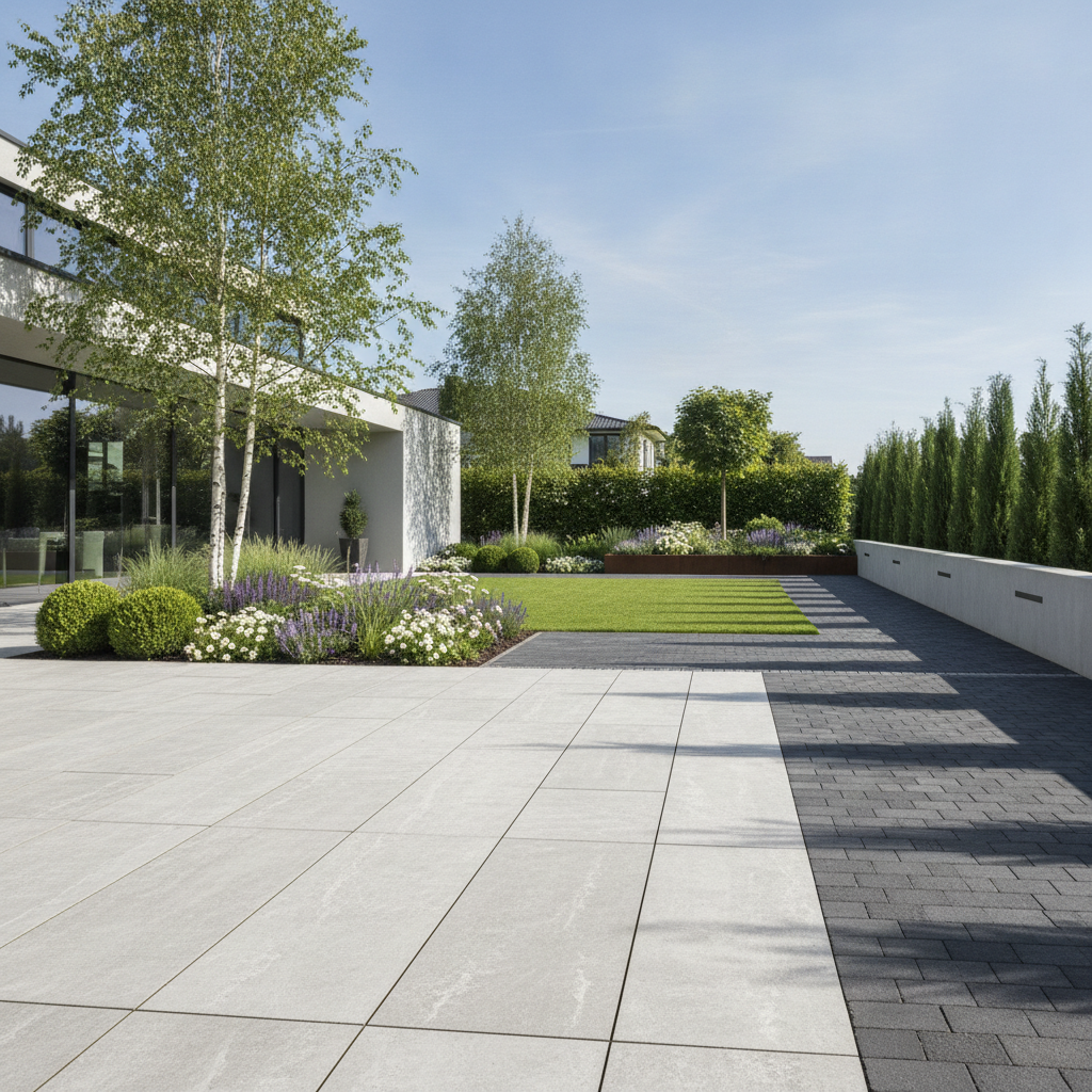 Hochwertige Gartenanlage
